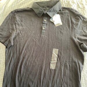 Calvin Klein NEW polo shirt black size M